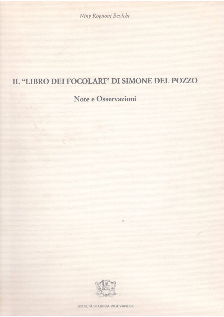 Il  “Libro dei Focolari”di Simone Del Pozzo